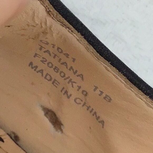 Coach Tatiana Peep Toe Black Heels - Picture 13 of 14